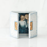 Willow Tree hand-painted sculpted box, Duet