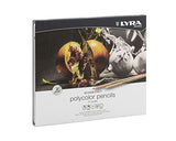 Lyra Rembrandt Polycolor Colored Pencils, Set of 24, Assorted Colors (2001240)