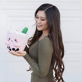 Boba Pink Berry 10" Cute Plush Stuffed Toy (Pink)