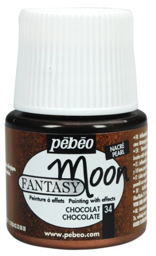 Pebeo Fantasy Moon Paint 45ml, Chocolate