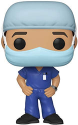 Funko Pop! Heroes: Front Line Worker- Male Hospital Worker #1, Multicolor