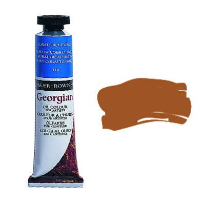 Daler-Rowney Georgian Oil Colors, 225ml, Burnt Sienna (111225221)