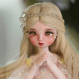 KSYXSL 1/6 Scale BJD Doll Cute Girl Ball Jointed Doll with 18 Move Joints, 3D Eyes and Eyelashes, Lifelike Makeup, Best Gift for Girl as Brithday, Chritmas Gift