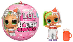 L.O.L. Surprise! Holiday Surprise!- Miss Merry- with Collectible Doll, 8 Surprises, Holiday Theme, Collectible Dolls, Limited Edition- Great Gift for Girls Age 3+