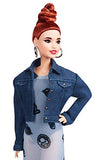 Barbie Fashion Doll Styled by Celebrity Stylist Marni Senofonte with Denim Crop Jacket, Maxi Dress & Accessories