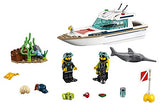 LEGO City Great Vehicles Diving Yacht 60221 Building Kit (148 Pieces)