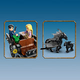 LEGO Harry Potter Hogwarts Carriage and Thestrals 76400 Building Toy Set from Order of The Phoenix Movie Featuring Luna Lovegood for Kids, Girls, and Boys Ages 7+ (121 Pieces)