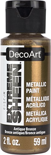 DecoArt DPM08-30 Antique Bronze Extreme Sheen Paint, 2 oz