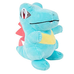 Pokémon 8" Totodile Plush - Officially Licensed - Quality & Soft Stuffed Animal Toy - Diamond & Pearl - Great Gift for Kids, Boys, Girls & Fans of Pokemon - 8 Inches
