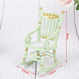 1:12 Scale Dollhouse Miniature Furniture Set of 5 Miniature Bed Dress Table Chair Dollhouse Decoration Ornaments Dollhouse Living Room Bedroom Accessories Pretend Playset for Dolls House Lovers