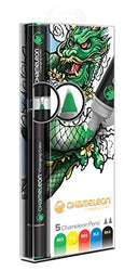 Chameleon Art Products, Chameleon 5-Pen, Primary Tones Set