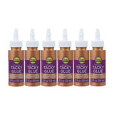 Aleene's Original 2 fl. oz. 6-Pack, America's Favorite Tacky Glue, 6 Pack, Ideal for Slime, Crafts and School Projects 12