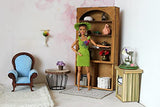 Miniature Cabinet Dollhouse Furniture Arc 14 inch 1:6 scale BJD doll Drawer