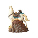 Enesco Disney Traditions by Jim Shore Tangled Carved by Heart Live Your Dream" Stone Resin Figurine, 21.5 Inches, Multicolor