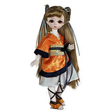Xin Yan BJD Doll, 1/6 SD Dolls 11 Inch 28 Ball Jointed Doll DIY Toys with Full Set Clothes Shoes Wig Makeup, Best Gift for Girls（Does not Include The Props in The Hands of The Doll） (Color : Gao yue)