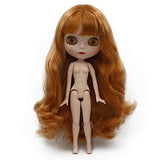 1/6 BJD Doll, 4-Color Changing Eyes Matte Face and Ball Jointed Body Dolls, 12 Inch Customized Dolls Can Changed Makeup and Dress DIY. Nude Doll Sold Exclude Clothes (SNO.16)