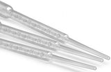 200 Bulk Pack Plastic Transfer Pipettes By D&H Medical: Squeeze Droppers For Essential Oils, Makeup, Liquor & Experiments – 3ml Suction Injector Tools For Lab, Hospital, School Classroom & Home Use