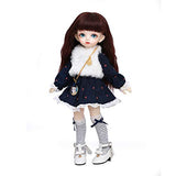 BJD Doll, 1/6 SD Dolls 10 Inch 26CM 19 Ball Jointed Doll DIY Toys Cosplay Fashion Dolls with Full Set Clothes Shoes Wig Makeup,Christmas Best Gift