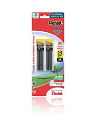 Pentel Super Hi-Polymer Lead Refill , 0.9 mm Thick, HB, 60 Pieces of Lead (C29BPHB2)