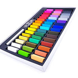 Non Toxic Mungyo Soft Pastels Set of 48 with Drawing Materials (Pastel Holder, Eraser)