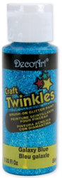 Craft Twinkles 2-oz. Galaxy Blue Glitter Paint