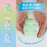Make Your Own Gummy Bear Bath Bomb Kit, DIY Science Experiment Toys, Craft Gifts for Girls & Boys Age 6, 7, 8, 9, 10-12 Year Old Girl Crafts Kits, Craft Gift for Kids Ages 6-12+