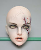 Zgmd 1/3 BJD Doll SD Doll Ball Jointed Doll Only Doll Head with Face Make Up