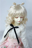 Doll Wigs JD544 Lovely Snail Feeler BJD Wigs Synthetic Mohair Doll Hair (Blond, 7-8inch)