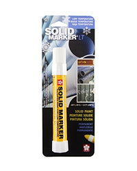 Sakura 46655 White Solidified Paint Low Temperature Solid Marker, -40 to 212 Degree F, 13 mm