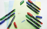 Stabilo OHPen Universal Permanent Pens, 0.4 mm (Superfine Tip) - 4 Color Set