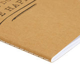 24 Pack Kraft Paper Notebook, Happy Journal, 80 Lined Pages (4 x 5.75 In)