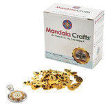 Mandala Crafts Number Charms, Loose Beads for Jewelry Making, Wine Bottle Charms, Keychains (0.7