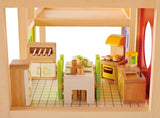 Hape Wooden Doll House Furniture Kitchen Set with Accessories