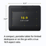 XENCELABS Drawing Tablet Small, Portable Wireless Graphic Tablets, Ultrathin Pen Tablet with 2 Battery-Free Stylus, 8192 Levels Pressure, 16:9 Aspect Ratio Digital Art Pad for Win/ Mac/ Linux