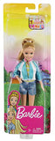 Barbie Dreamhouse Adventures Stacie Doll, Approx. 9-Inch, Blonde in Denim Shorts and Jacket, Gift for 3 to 7 Year Olds