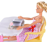 ANNI STAR Miniature Drinks fits Barbie Dolls LPS Accessories, Mini Dollhouse Accessories, 12Pcs ( 4 Coffee 2 Cola 2 Milk 4 Juice )