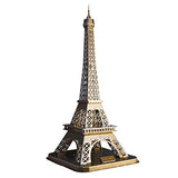 WISESTAR 31.2" H Largest Eiffel Tower 3D Puzzles Model for Adults and Kids, 66PCS France Paris Architecture Building Set, Handmade Craft Dollhouse Kit, Educational Toy Birthday Gift for Boys Girls