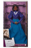 Madam C.J. Walker Barbie Inspiring Women Doll with Accessories & Doll Stand, Gift for Collectors and Kids Ages 6 Years Old & Up