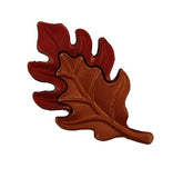 BUTTONS GALORE OAK LEAF BULK 3D - 25 BUTTONS