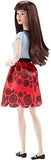 Barbie Fashionistas Doll 19 Ruby Red Floral - Original