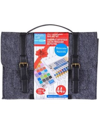 Felt Messenger Bag Art Set - Watercolors