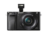 Sony A6000 Interchangeable Lens Digital Camera with SELP1650 and SEL55210 Lens Kit - Black (24.3MP)