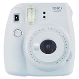 Fujifilm instax mini 9 Instant Film Camera (Smokey White) + Fujifilm Instax Mini Twin Pack