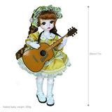 LUSHUN BJD Doll Farmhouse Style Set 1/6 SD Dolls, with Full Set Clothes Shoes Wig Makeup, with Hair Accessories, Best Gift for Girls