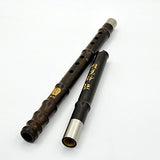 OrientalMusicSanctuary Recovered Aged Rosewood Chinese Vertical Xiao Flute - Chinese Shakuhachi Wooden Bamboo-Flute (Key of G)