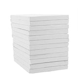 US Art Supply 4" x 6" Mini Professional Primed Stretched Canvas (1-Pack of 12-Mini Canvases)