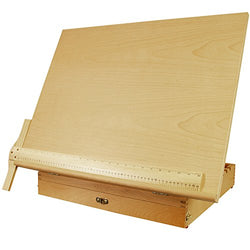 US Art Supply Extra Large Adjustable Wood Artist Drawing & Sketching Board 26" Wide x 20-1/2"