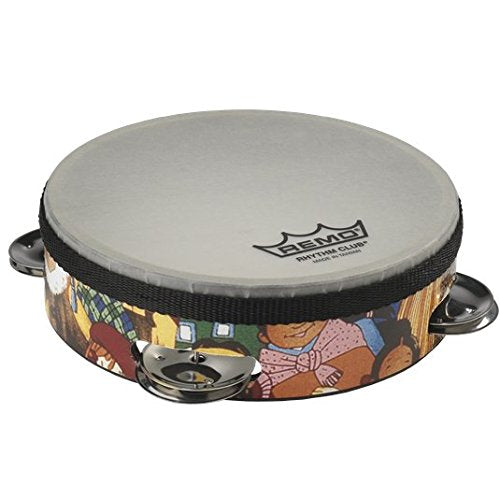 Remo RH-2106-00 Rhythm Club Tambourine - Rhythm Kids, 6"