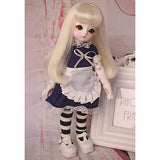 MEESock BJD Doll Beautiful Dress Maid Outfit 1/3 1/4 1/6 Doll Clothes and Accessories for Girls Age 3 and Up,1/6