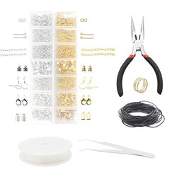 Qulable Jewelry Findings Kit Jewelry Making Supplies Kit Jewelry Starter Kit Jewelry Beading Making